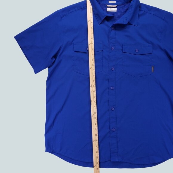 Columbia Men's Omni-Shade Sun Protection Short Sleeve Shirt Size XL - Picture 7 of 11
